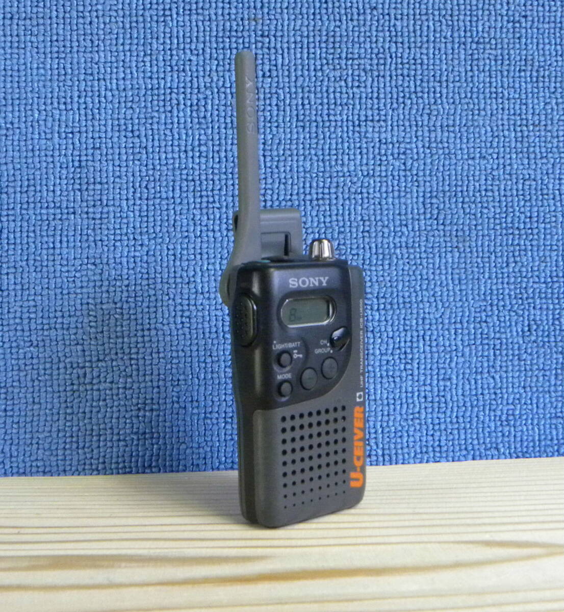 傷や汚れあり】【ジャンク】 SONY U-CEIVER 特定小電力トランシーバー