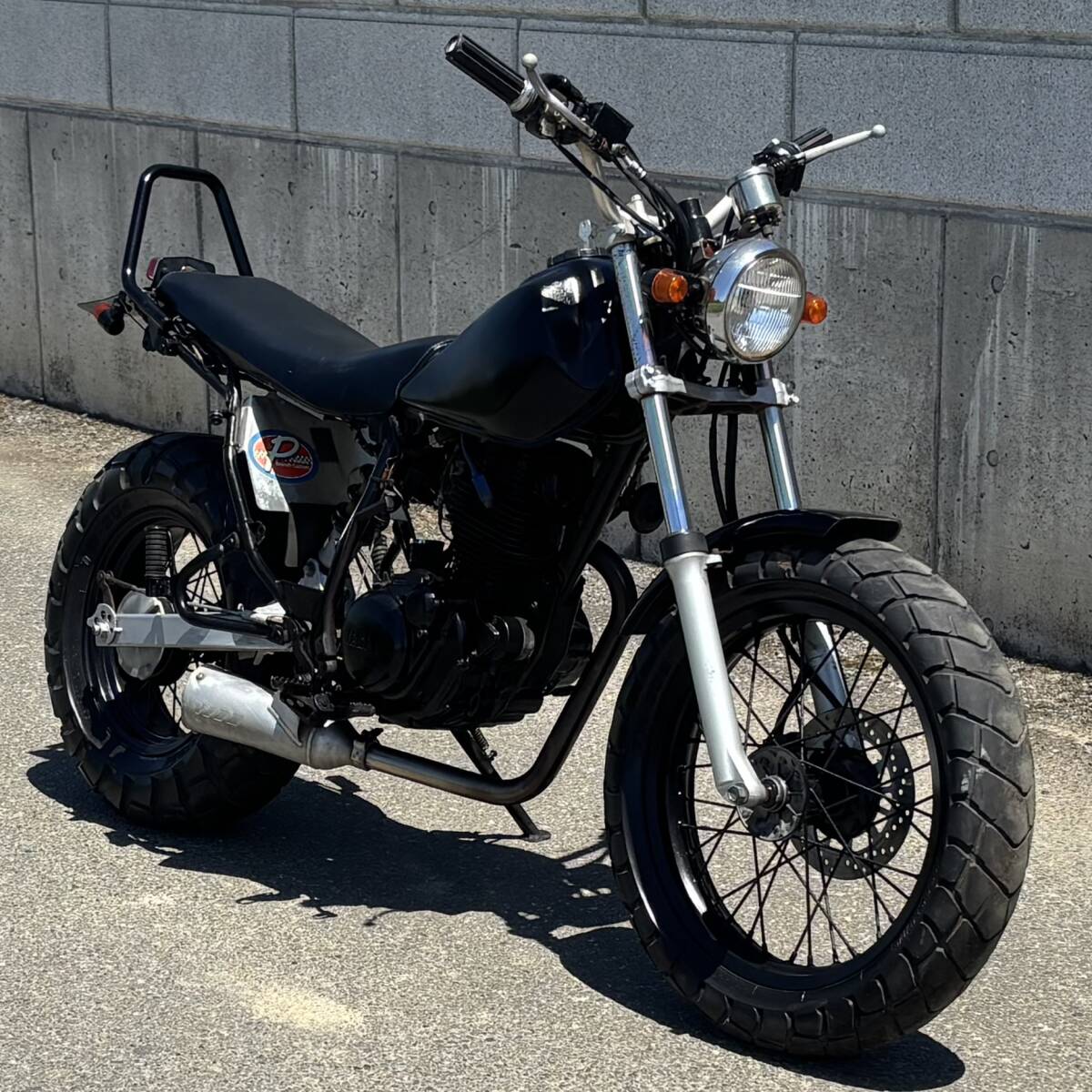 TW225 DG09J 書類付き 実動 スカチューン ヤマハ 検】200 WR XR FTR XS