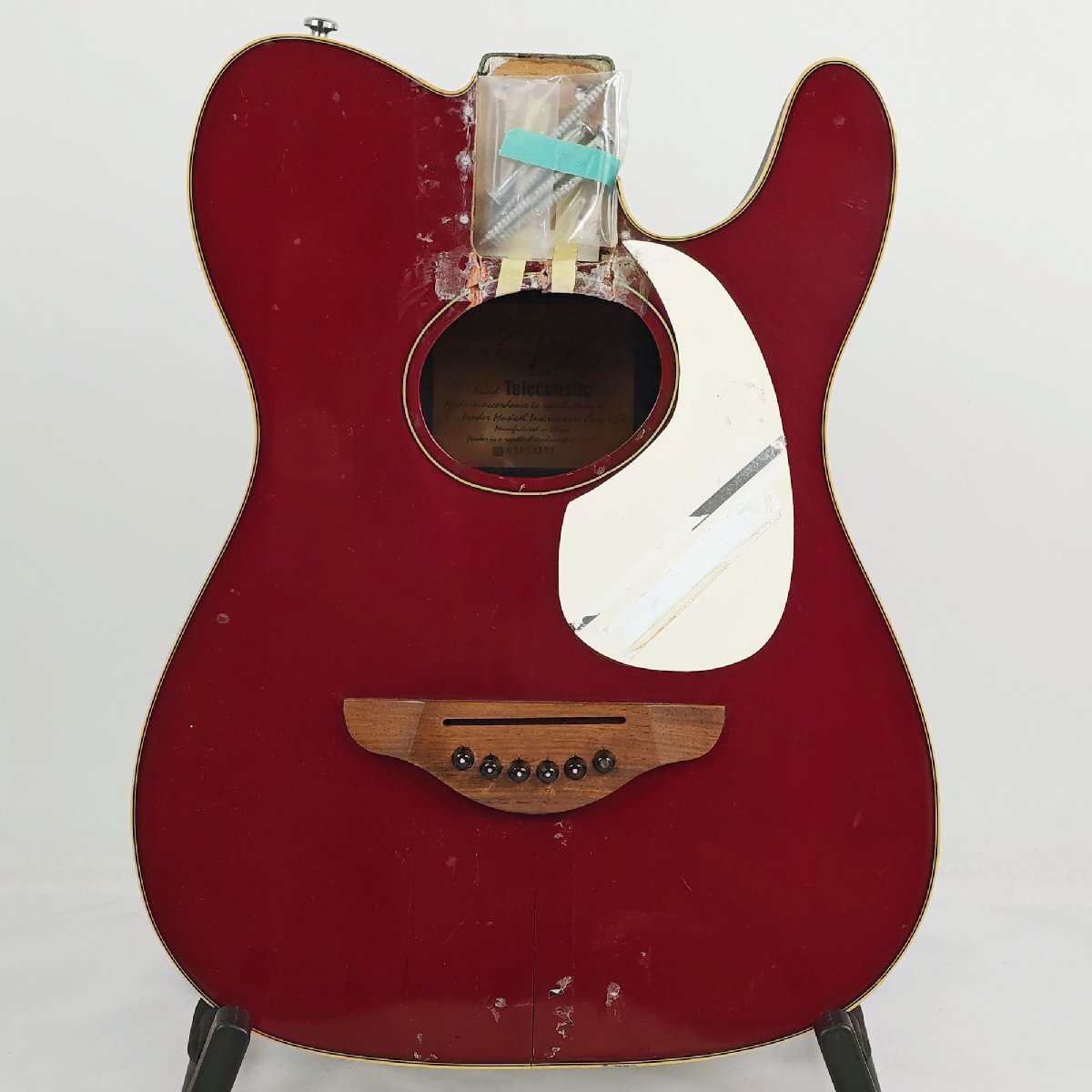 ☆レア！Fender エレアコ 「TELECOUSTIC Pink Paisley 」ピンク