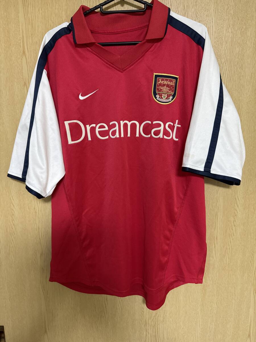 美品 ポルトガル製 04-05年 ナイキ製 プレミア/Arsenal/アーセナル