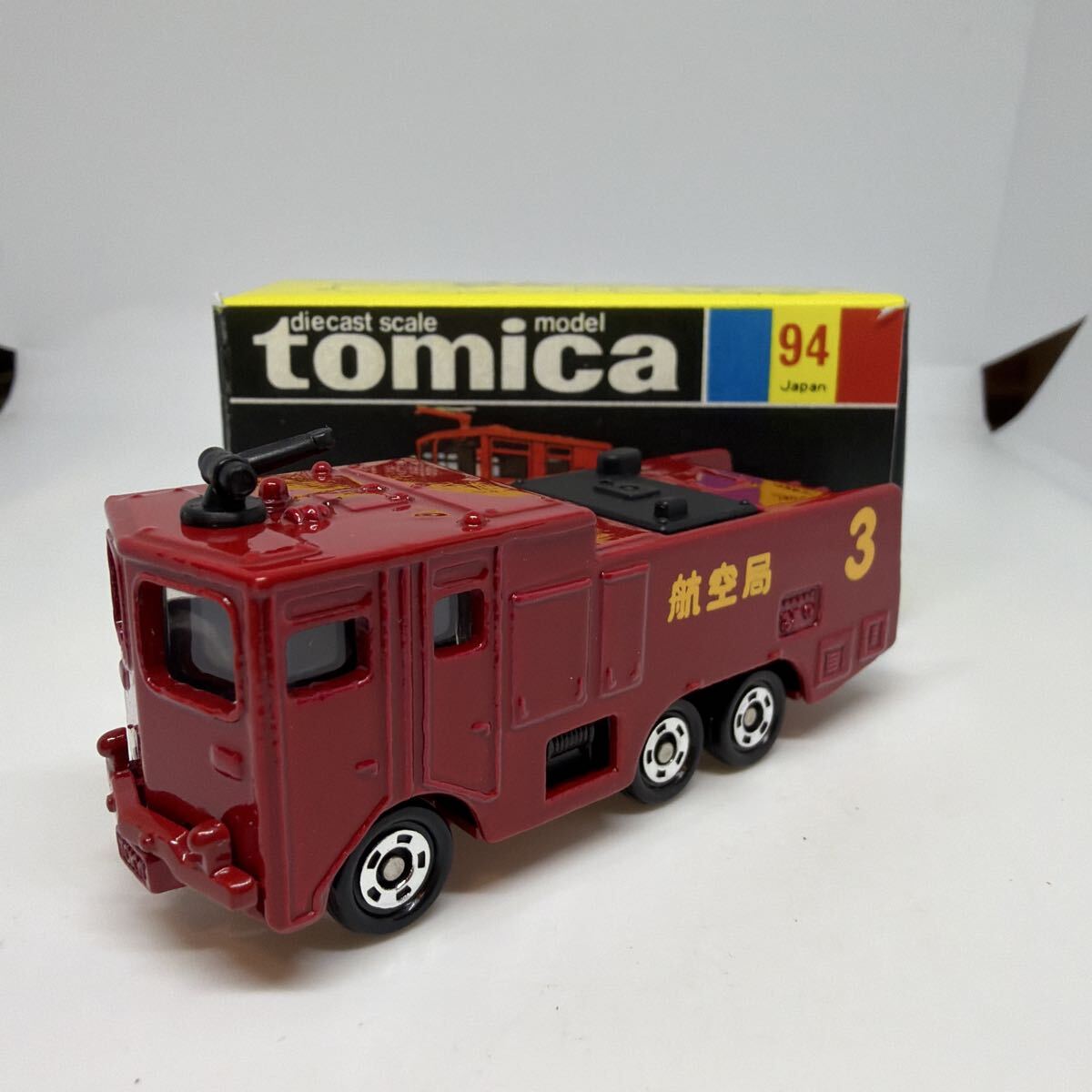 中古】絶版 赤箱トミカ29 日野 はしご 消防車 中国製の落札情報詳細