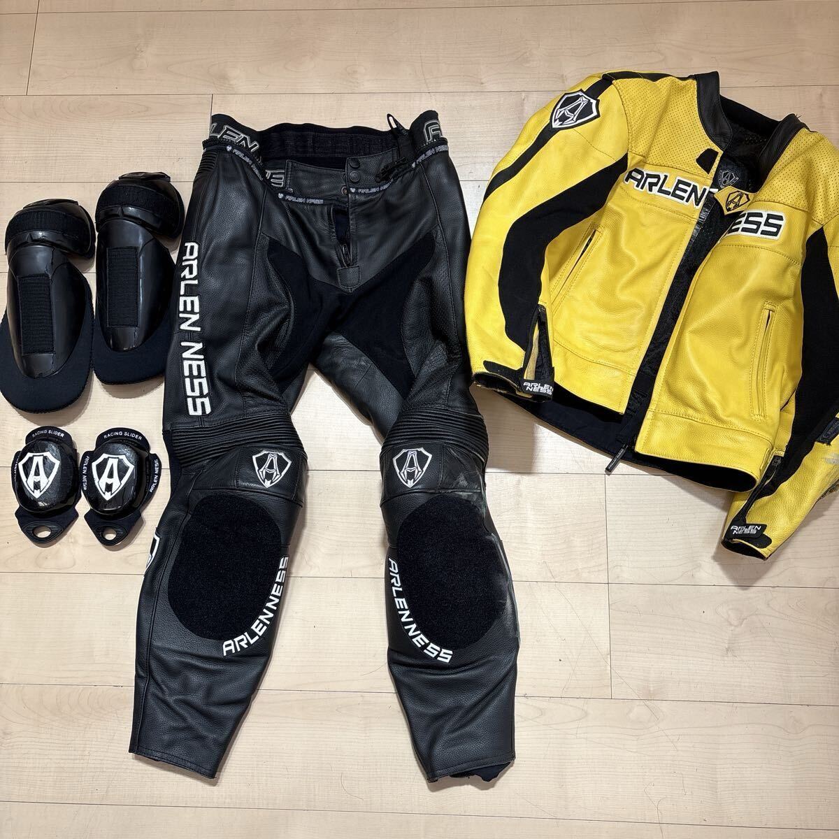 ARLEN NESS レザー ツナギ レディース Mサイズ アレンネス 革ツナギ レディース Mサイズ レーシングスーツ レザー