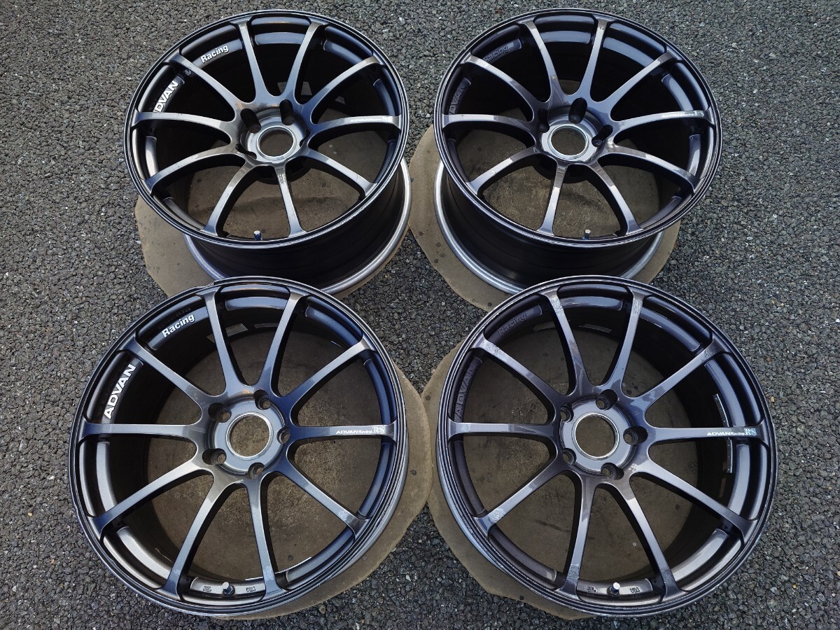 中古】YOKOHAMA ADVAN Racing アドバンレーシングRZ ダークガン 