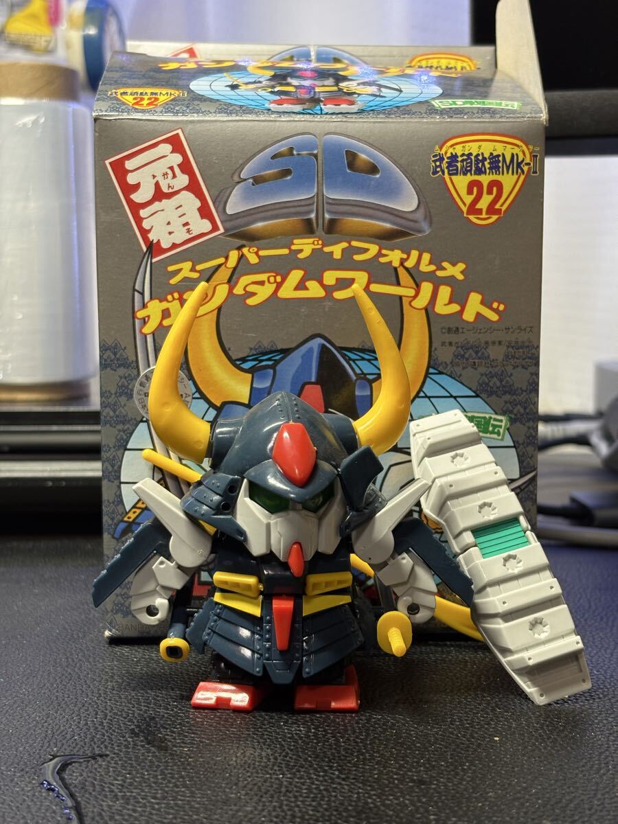 ジャンク品 当時物 元祖sdガンダム 武者サイコガンダム バンダイ