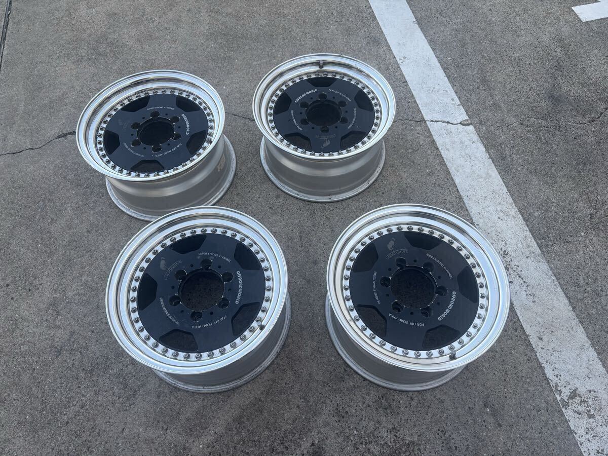 超希少！ ランクル 100 OFサイズ 深リム ロデオドライブ ROWEL 20×9.5J