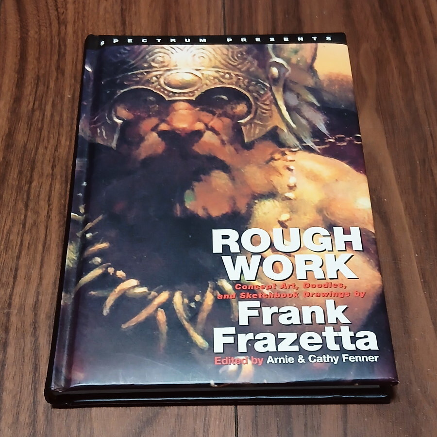 洋書】フランク・フラゼッタ 画集「Frank Frazetta Rough Work