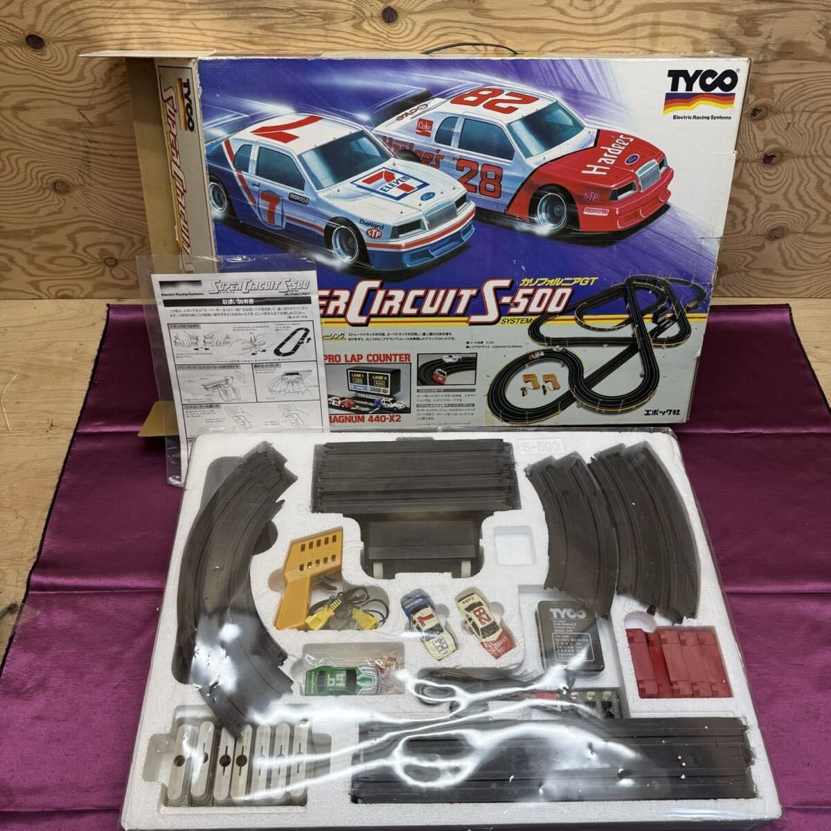 中古】大量セット！ エポック社 TYCO スーパーサーキット鈴鹿