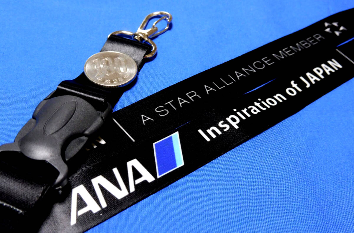 新品】非売品 ☆ ANA エアバス A320neo ネックストラップ