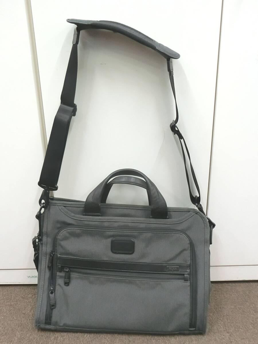 定価￥35,700 トゥミ TUMI 「スリムデラックスポートフォリオブリーフ