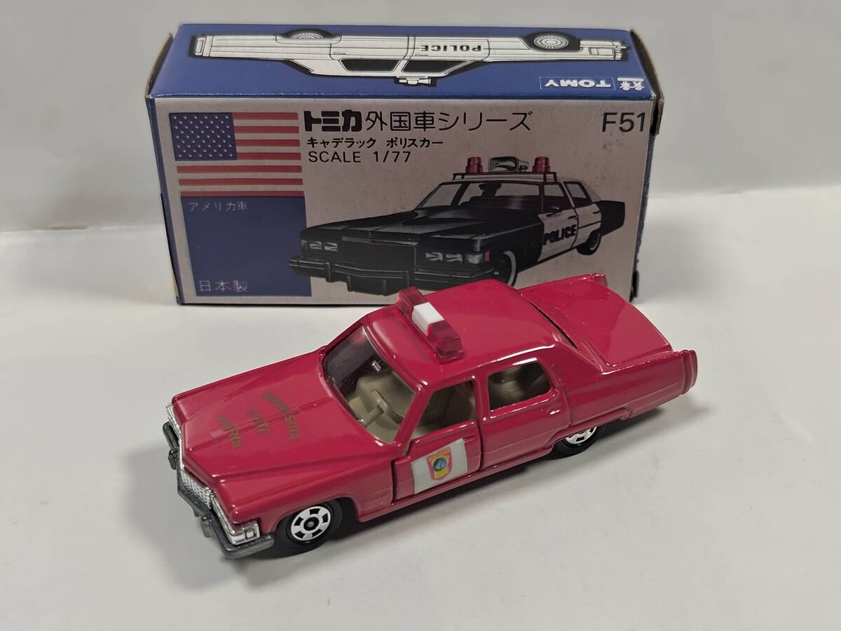 トミカ アメリカンポリスカーフェア CADILLAC POLICE キャディラック