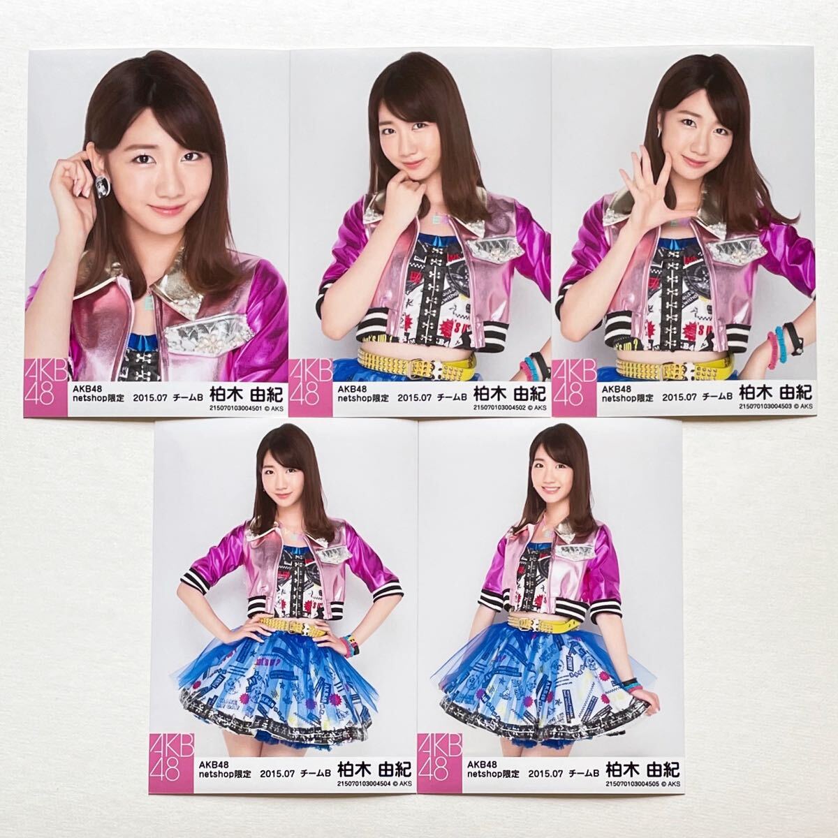 宮脇咲良 HKT48 netshop限定生写真 2016年9月 vol.1 セーラー服の落札