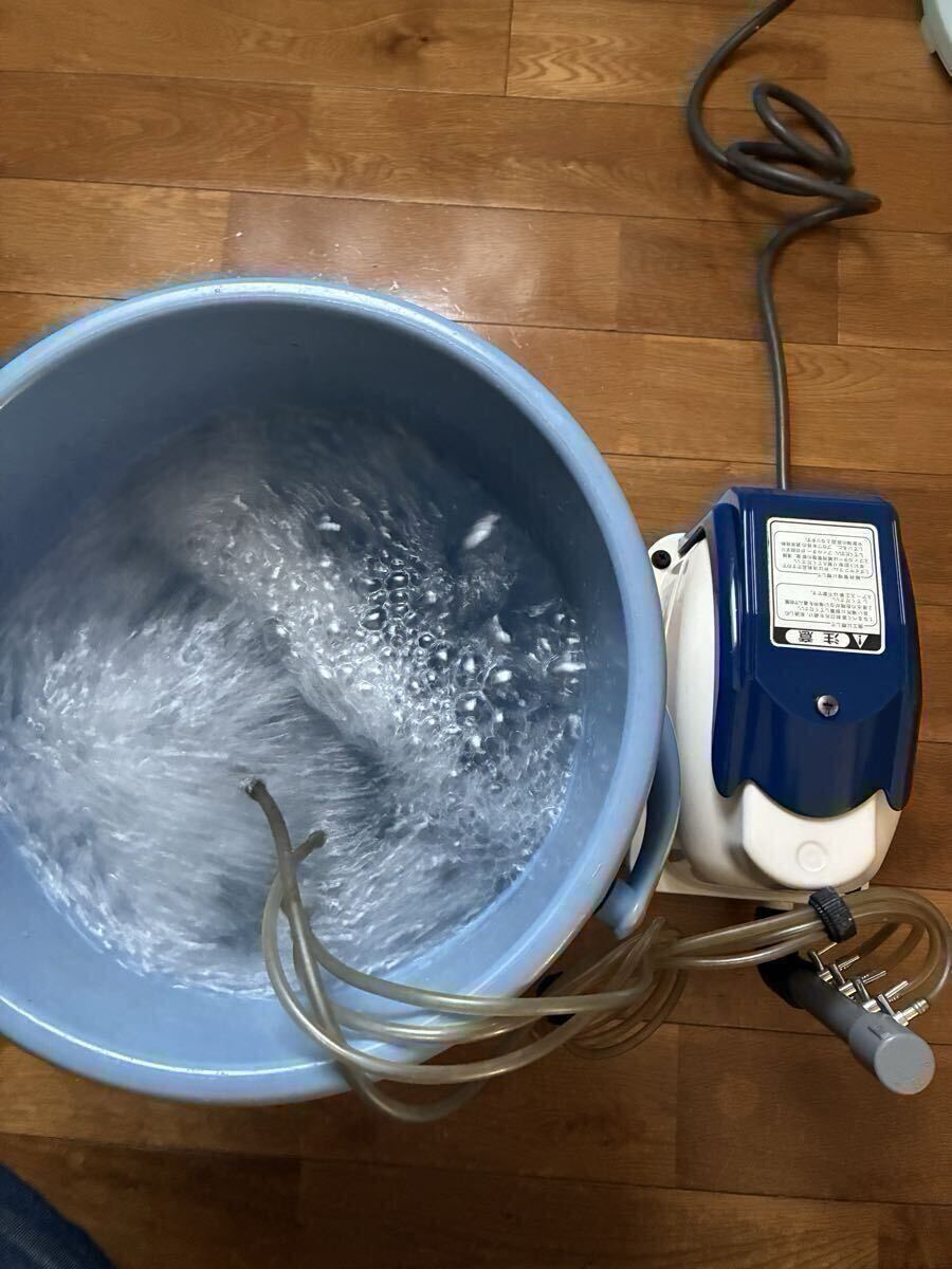 未使用】☆ミジンコ培養エアレーション装置 通気装置 ミジンコ増殖