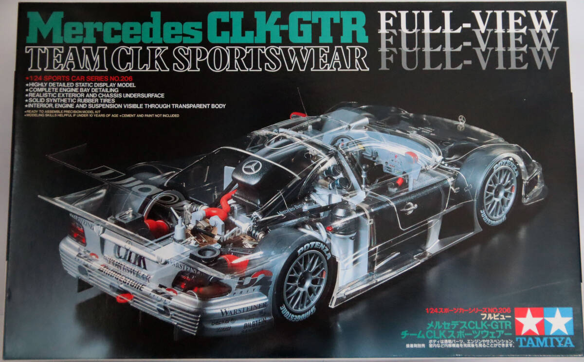 新品】1/24 タミヤ メルセデス CLK-GTR チームCLKスポーツウェアー