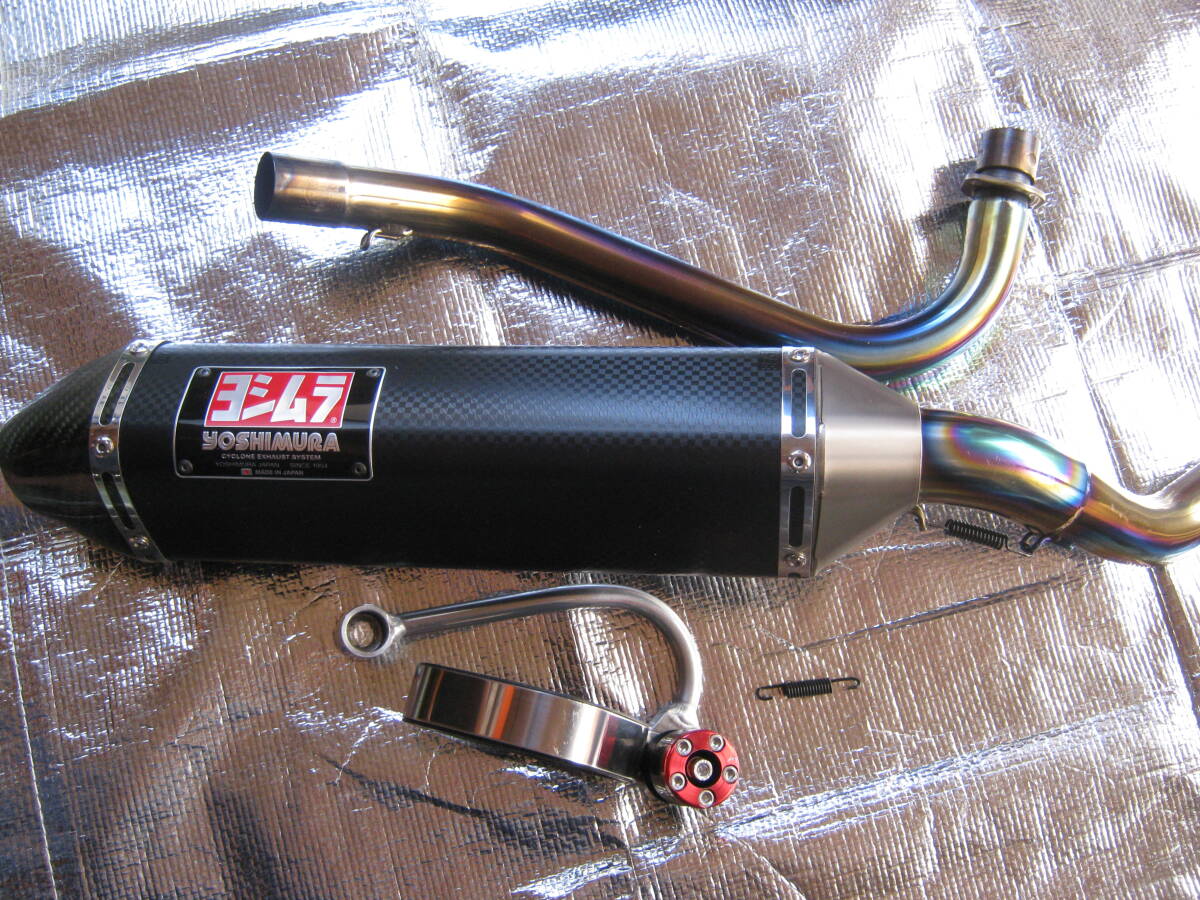 新品】【数量限定】YB125SP トライコーンメガホン ステンレスマフラー 