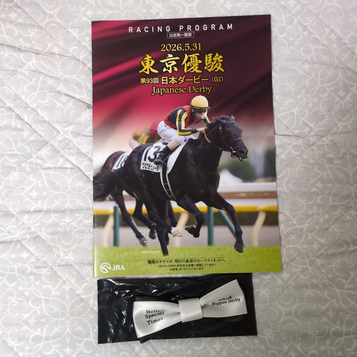 JRAレーシングプログラム1995年10/29【第112回 天皇賞・秋(GⅠ)】優勝
