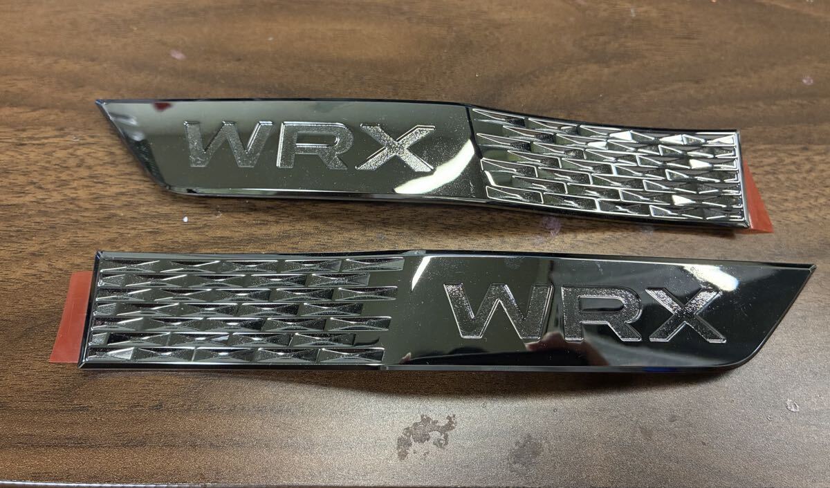 サイドガーニッシュ 黒 スバル インプレッサ WRX STI GRB/GVB/GRF/GVF
