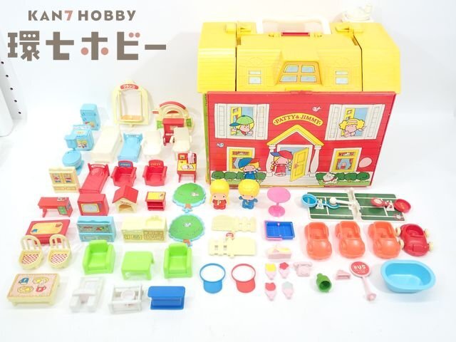 ジャンク 希少 タカラ パティ＆ジミー おうち 昭和レトロ 1976 Amazon