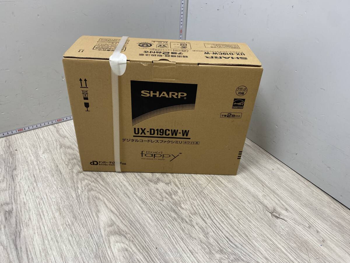 新品】新品 未使用 SHARP ファックス 本体 セット UX-T1CL 子機 
