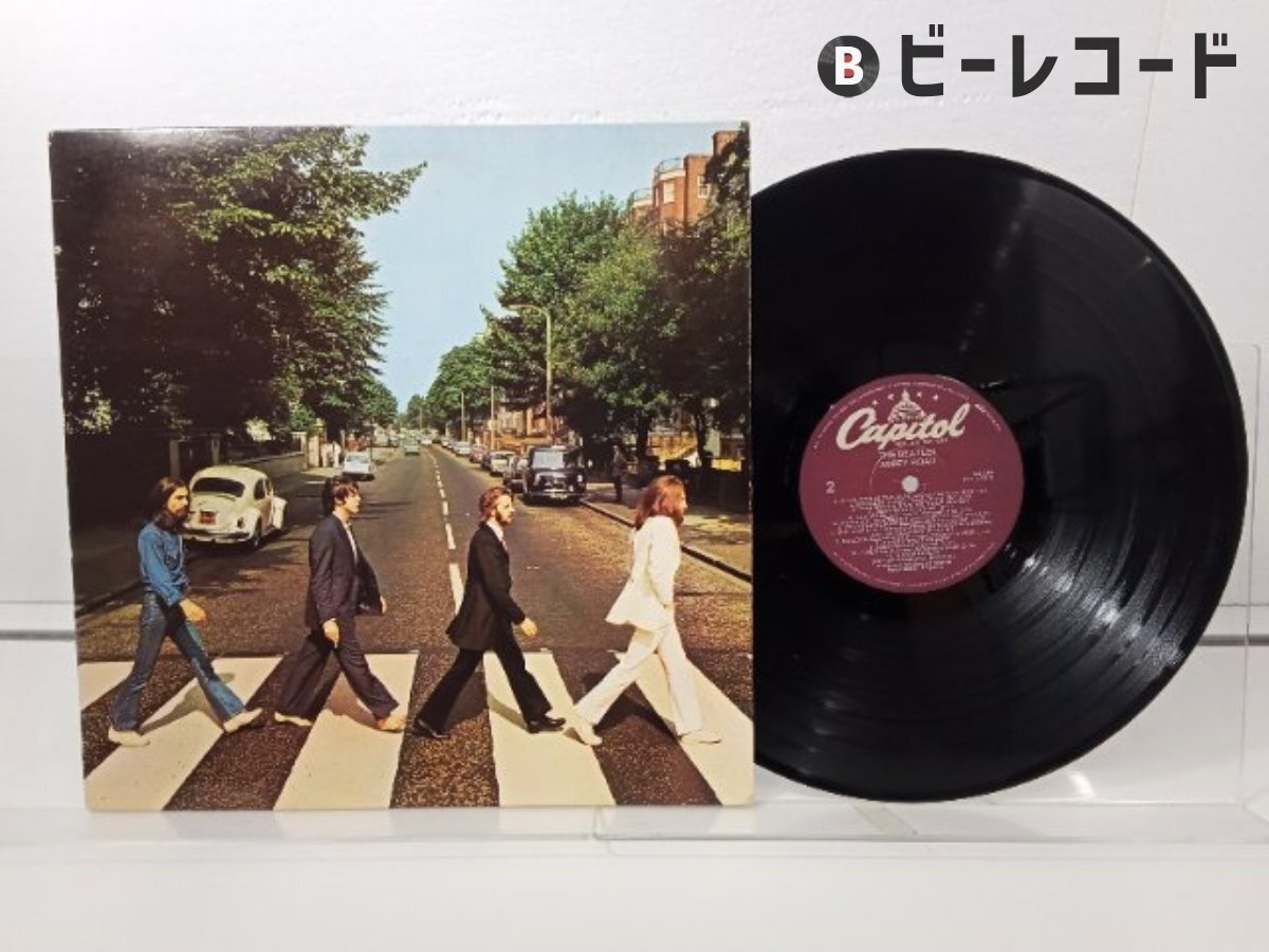 ザ・ビートルズ アビー・ロード THE BEATLES ABBEY ROAD帯付きLP