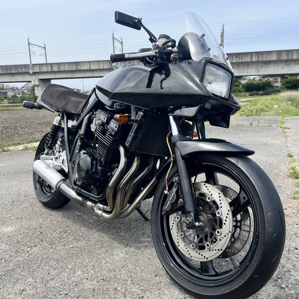 中古】GSX400S カタナ KERKER カーカー フルエキ マフラー 刀 KATANAの