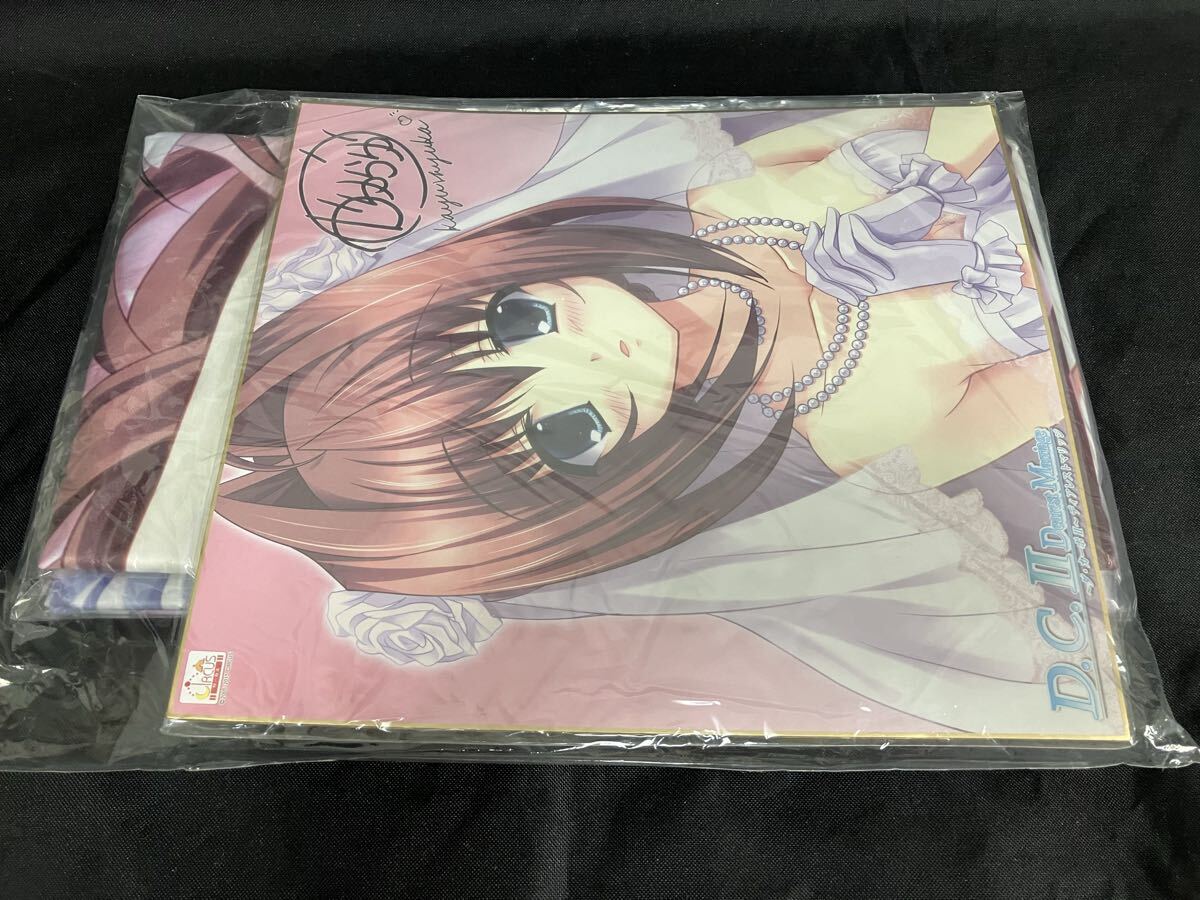 新品】【ダカーポ2 朝倉音姫☆描き下ろし色紙】かゆらゆか PCゲーム ダ