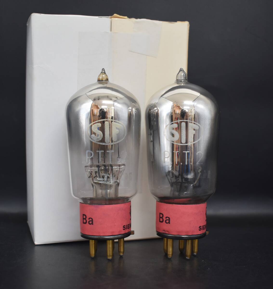 値下げ 真空管 SIEMENS 6BM8 2本セット【公式通販】 購入後未使用品