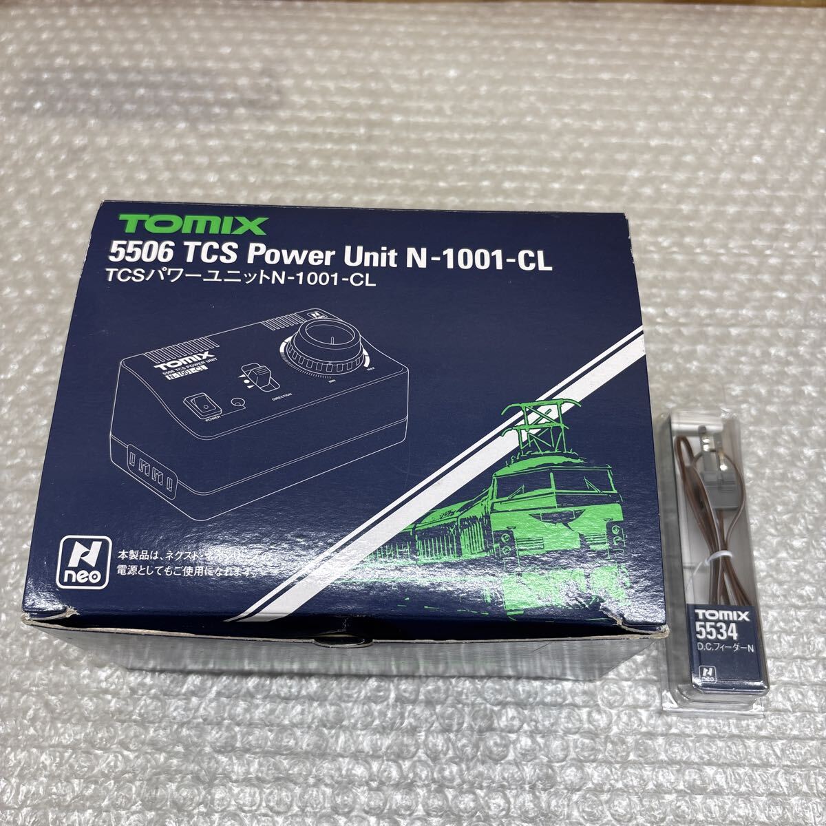 TOMIX D.C.フィーダー 1個（コネクタ式ではない旧仕様パワーユニット用
