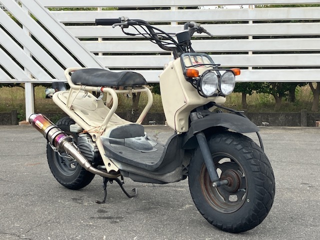 そ0128 ホンダ ズーマー ZOOMER 純正マフラーHM GEZ K1☆AF58.の落札