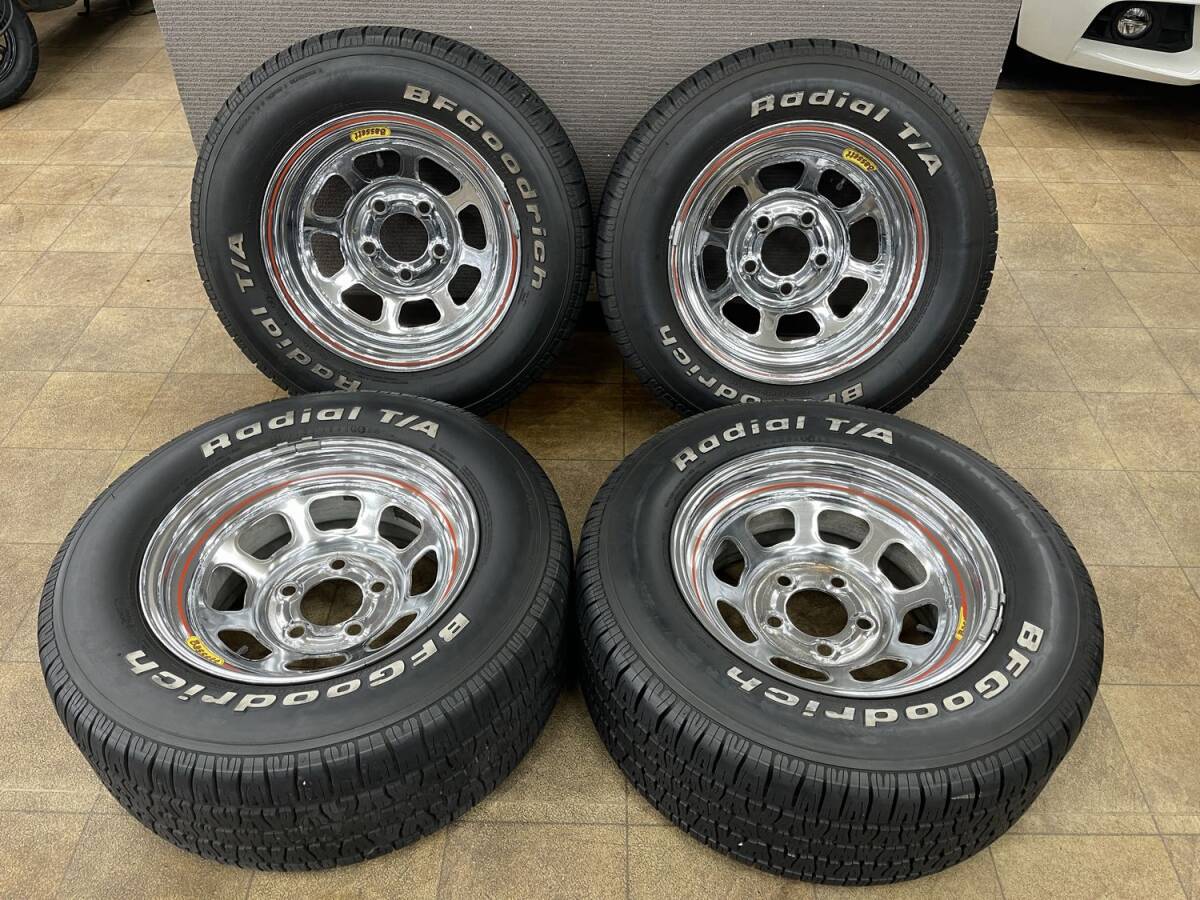 バセットホイール 120.65 グッドリッチ付き 235/60/15 カマロ 