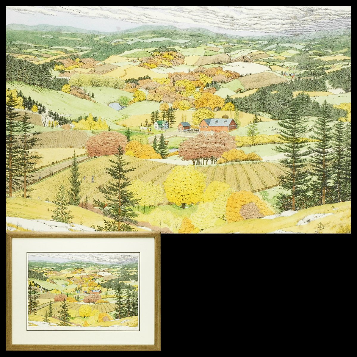新入荷＊ 人気画家！スーザン ハント ウォルコッツ「FEBRUARY」銅版画