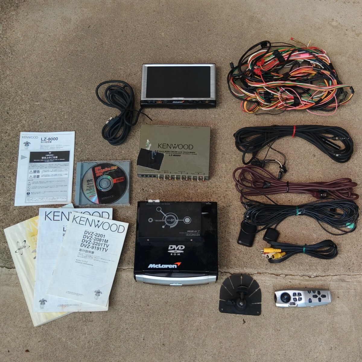 KENWOOD LZ919 6.5インチモニター 動作品 希少 KENWOOD LZ919 6.5