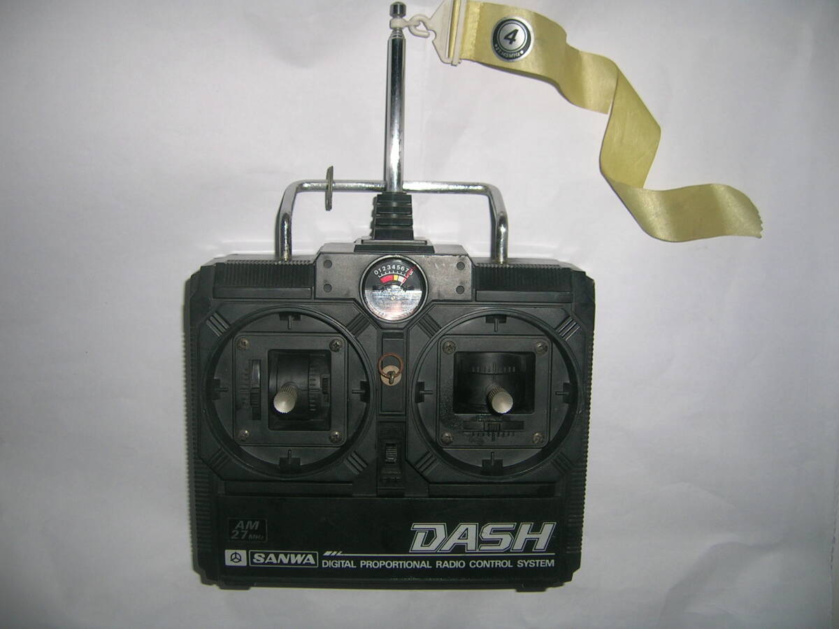 中古】カー用 SANWA NEW DASH S プロポセット 旧車 レストアに マルイ