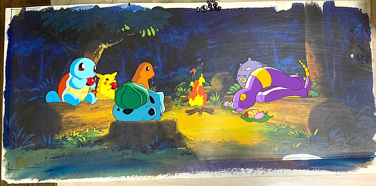 059F469J00○明治乳業 当選品 ポケットモンスター ポケモン アート