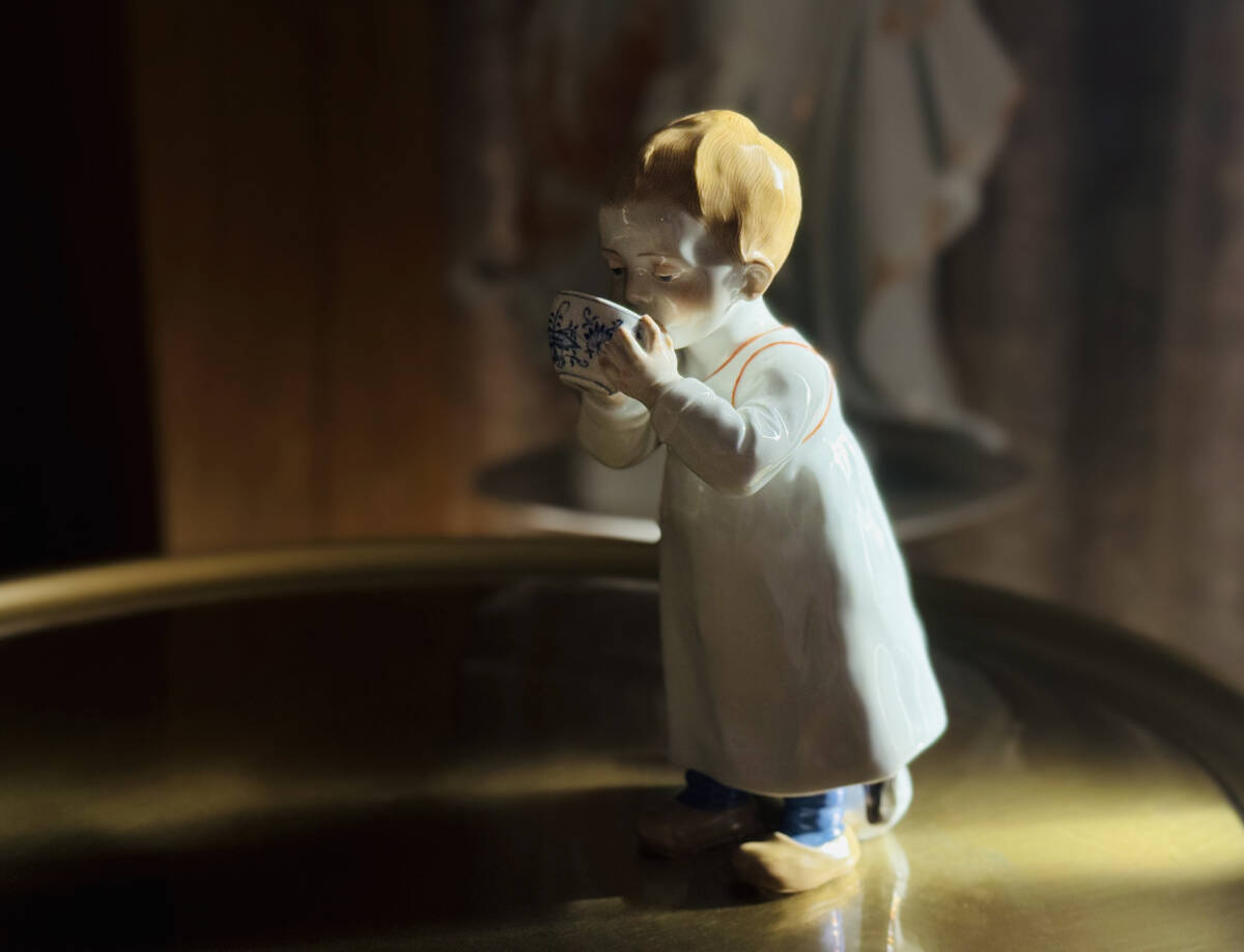 マイセン マイセン(Meissen)フィギュリン『ポーランド貴婦人と紳士