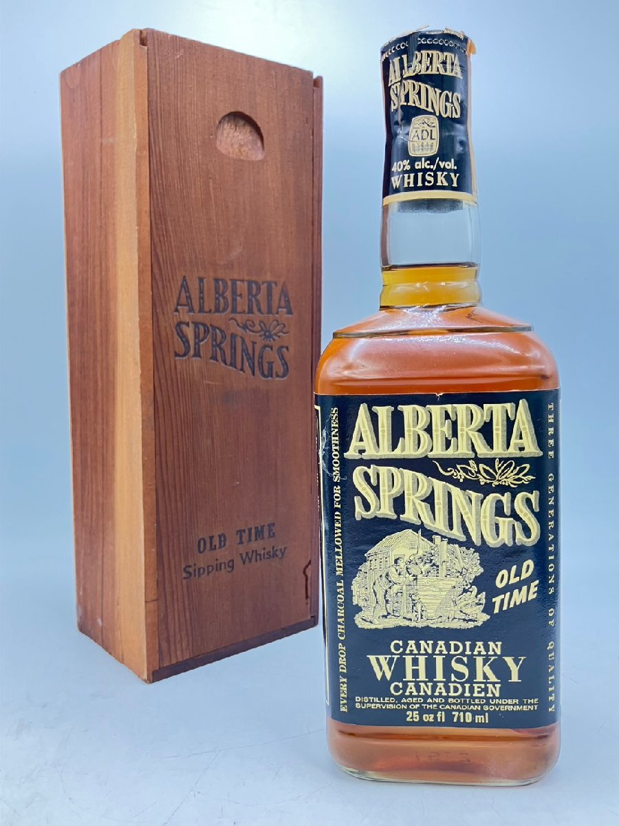 M46009】未開栓 ALBERTA SPRINGS アルバータスプリングス OLD TOME 