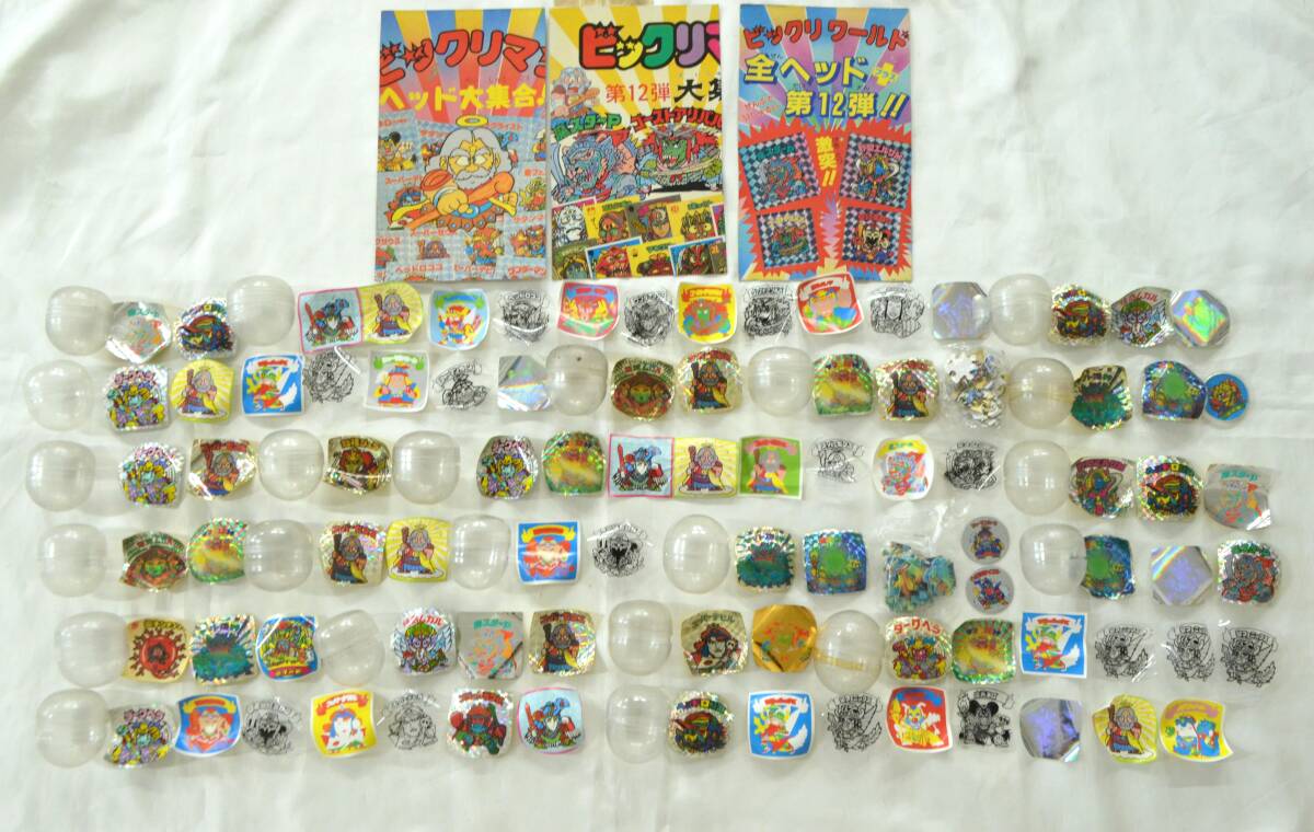 旧ビックリマンシール 22弾ヘッドコンプ 24枚セット 美品～超美品の