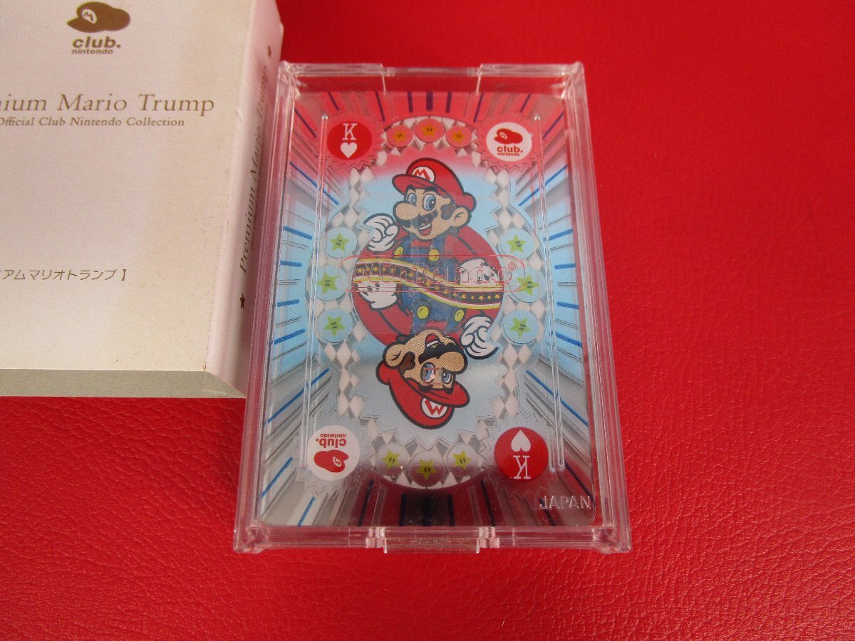 club. NINTENDO】 プレミアムマリオトランプ 中古 / Premium Mario