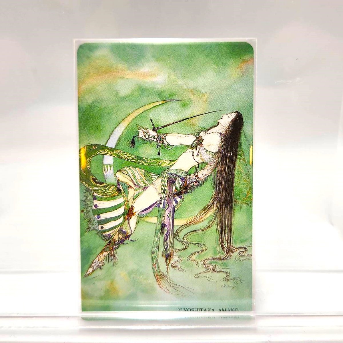 中古】◇ファン必見◇人気イラストレーター◇天野喜孝◇白い炎◇限定