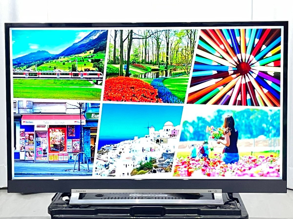 43インチ液晶4Kテレビ TOSHIBA 43J10X(2014年製造)倍速駆動/WIFI