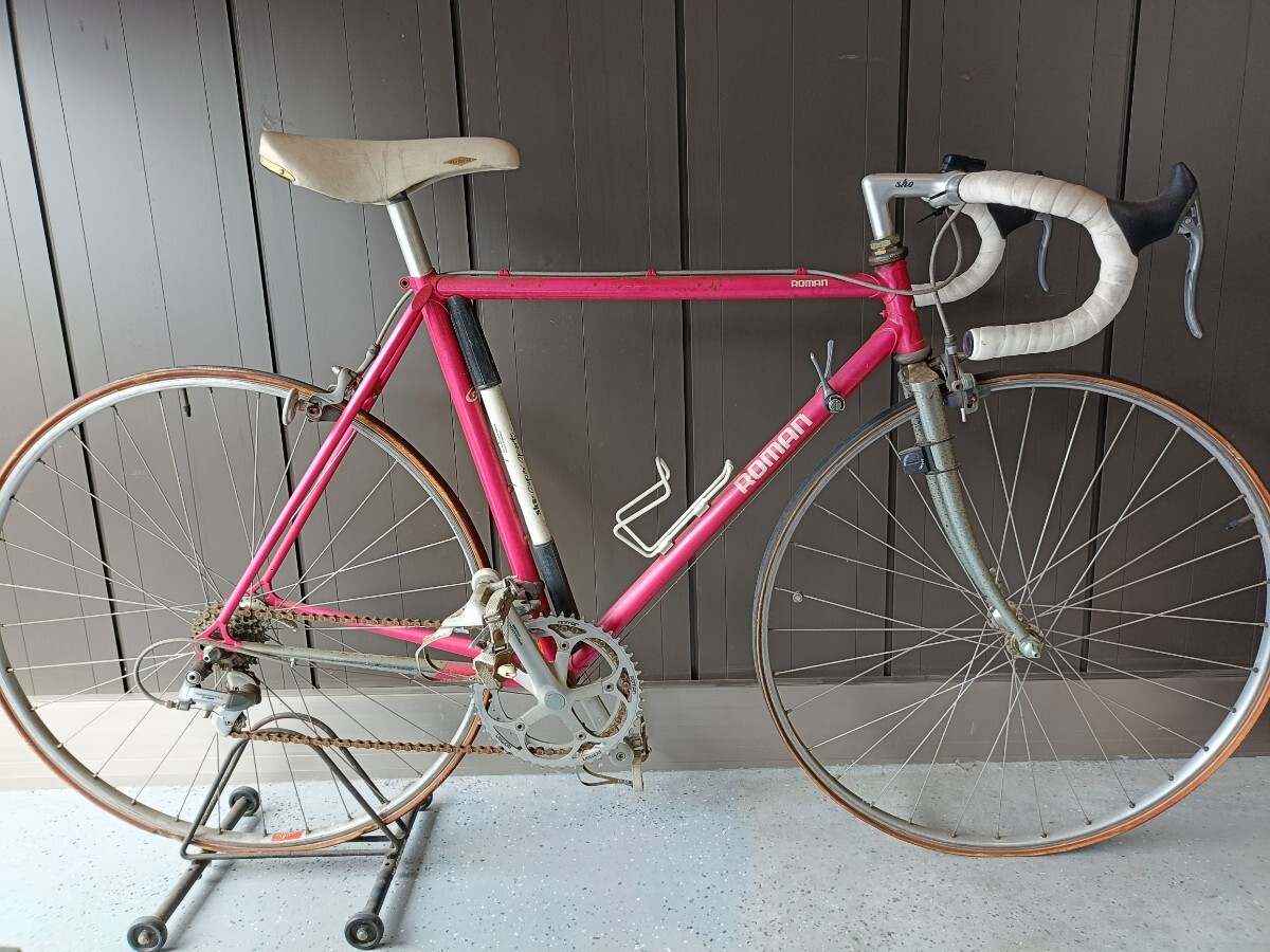 中古】ミヤタ miyata super alumi 2200 ロードバイク レストアベースの