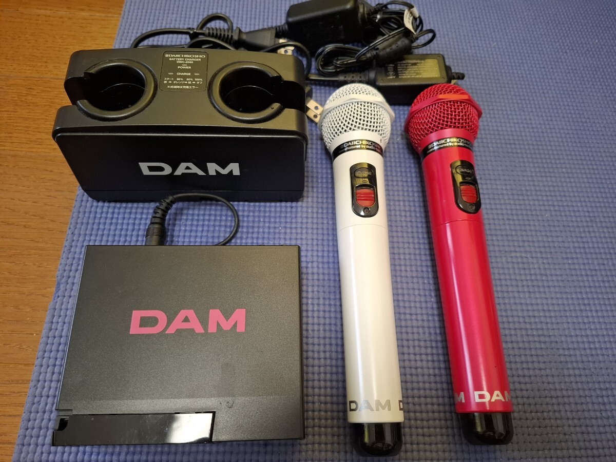 第一興商】 業務用カラオケマイク 赤外線ワイヤレスマイクセットWITR