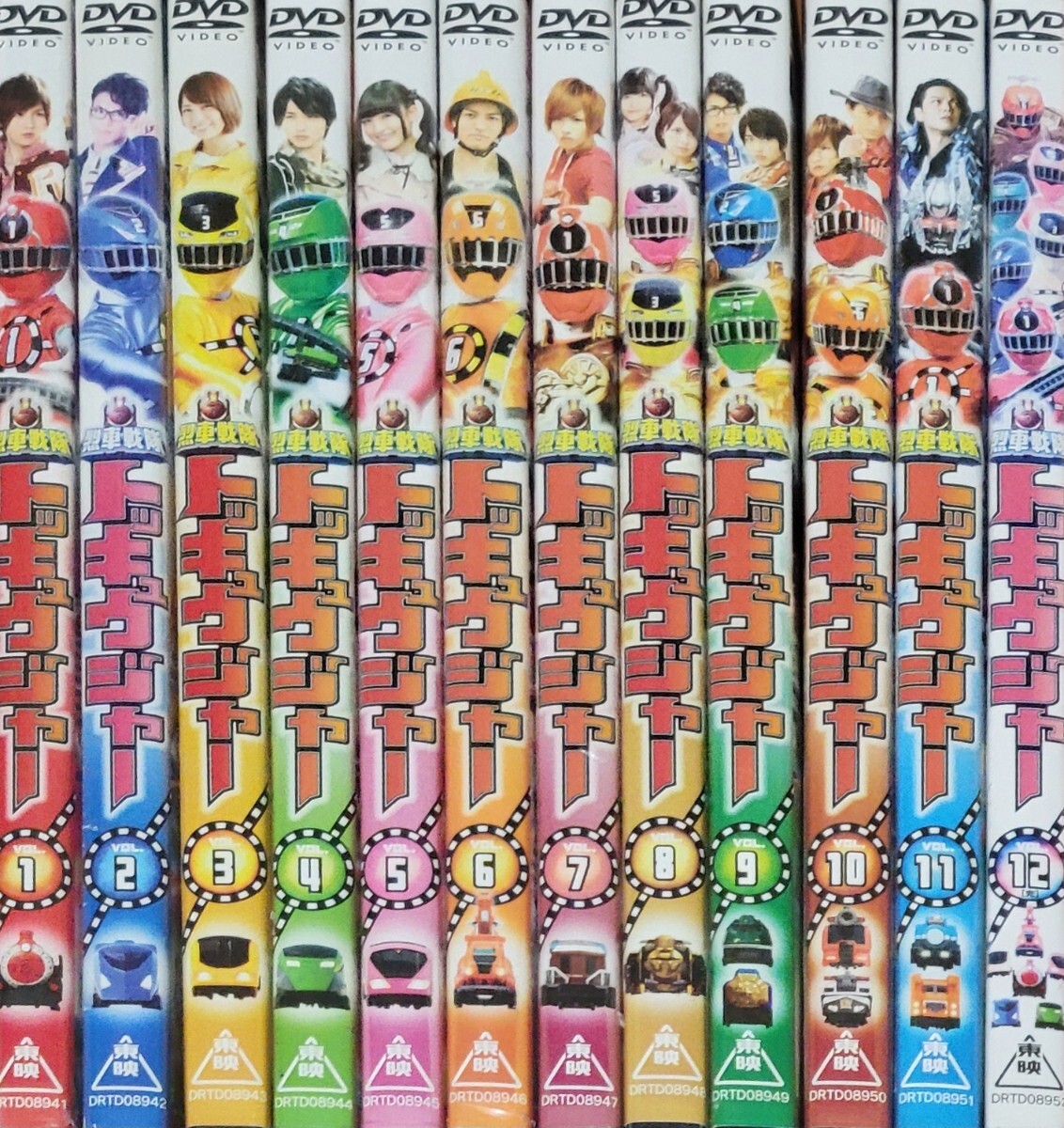 y8317 「烈車戦隊トッキュウジャー VOL.12(完)」 レンタル用DVD/志尊淳