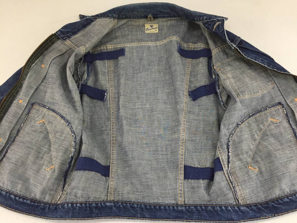 Warehouse ウエアハウス 2ND-HAND Lot 2001 T-BACK STYLE デニム