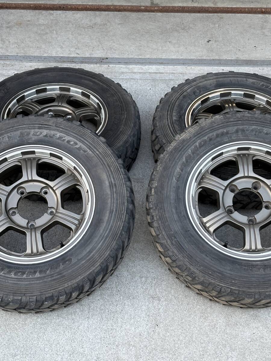 DUNLOP グラントレック 16インチタイヤ 4本セット