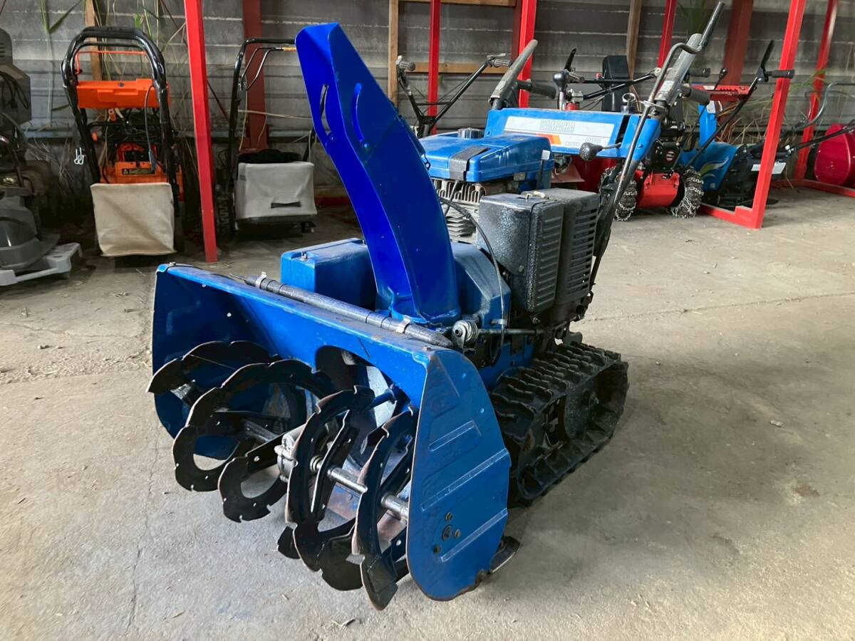 中古】札幌発、ヤマハ8馬力除雪機「YSM870E」⑱の落札情報詳細 