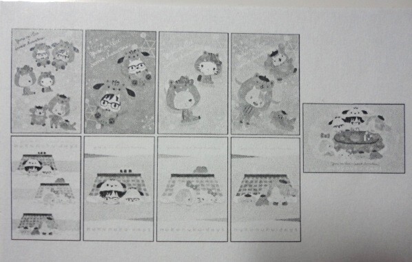 □3点[ユーリ!!! on ICE]原画 ポストカード☆勇利・ヴィクトル・ユリオ