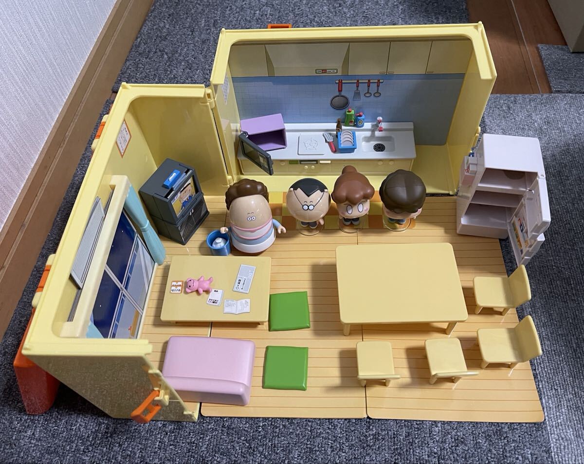 あたしンち おでかけ人形 フィギュア 父 母 みかん 3点セット 新品
