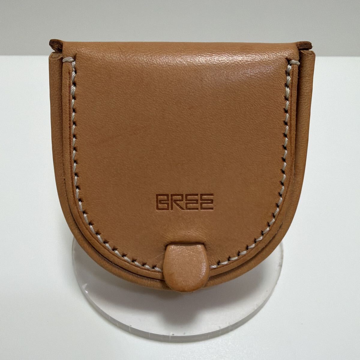 即決 美品 生産終了希少☆総革☆ BREE ブリー 小銭入れ付き二つ折り