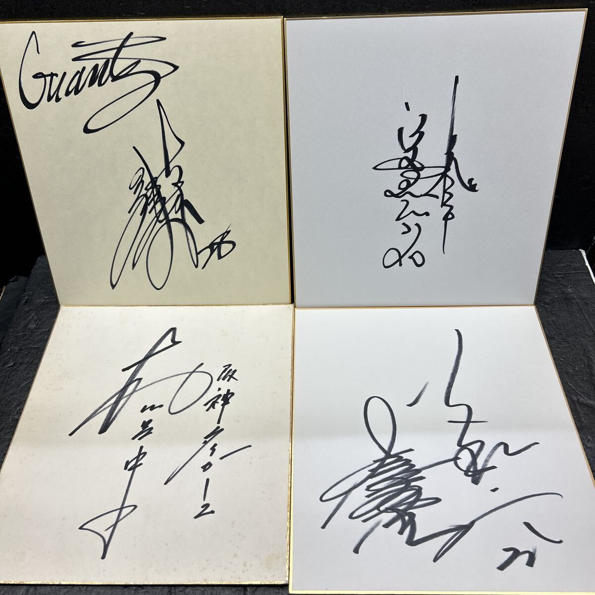 新品】ほぼ戦力外の プロ野球選手 直筆サイン色紙 サインボール 29点