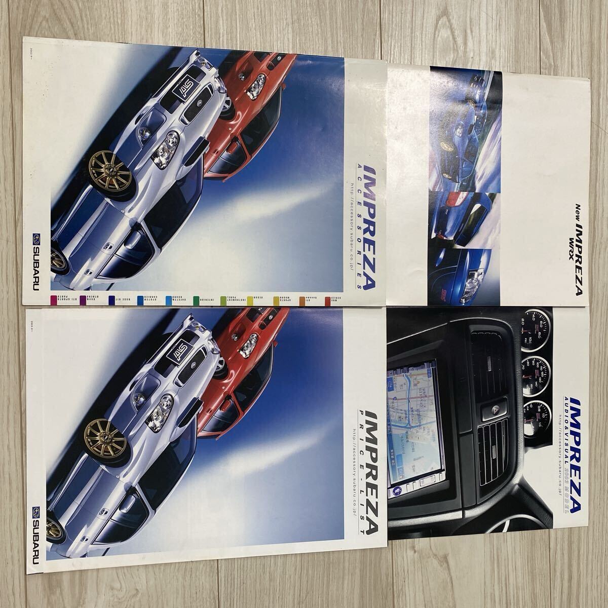 中古】スバルGP・GJ系インプレッサ純正オプションLEDアクセサリー